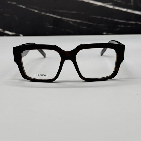 NEW GV50049I 052 GIVENCHY DARK HAVANA UNISEX GIVENCHY EYEGLASSES - Picture 5 of 11